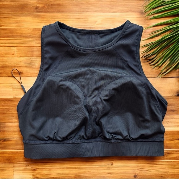 Donna Karan Active High Neck Sports Bra - L - Picture 4 of 9